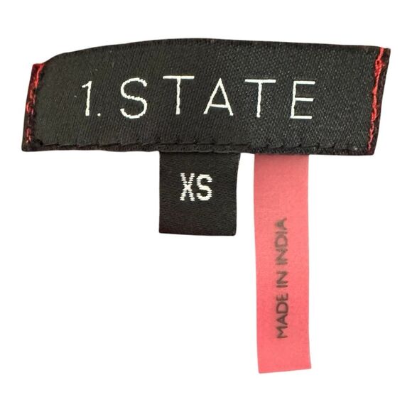 1. State Red Spaghetti Strap  Flowy Office Cami Top Size XS - Picture 4 of 7